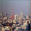 Tokyo Tower & skyline from Shinagawa